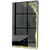 Specchio LED Verticale | Pulsante touch | Luce bianca calda - Reyze Serie Good Vibes Modello 8